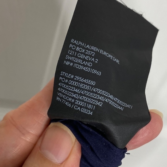 CLUB MONACO Atrina Blue Cut Out Scalloped Hem High Waist Skirt Old Money 6 - Picture 11 of 12